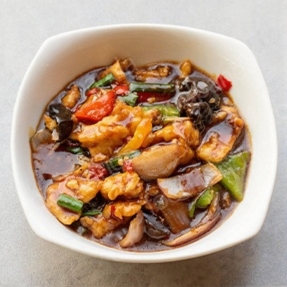 Chicken in Black Pepper Sauce 