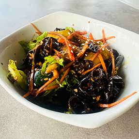 WOK ON Special Black Mushroom Salad 