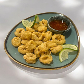 Golden Calamari Ring 